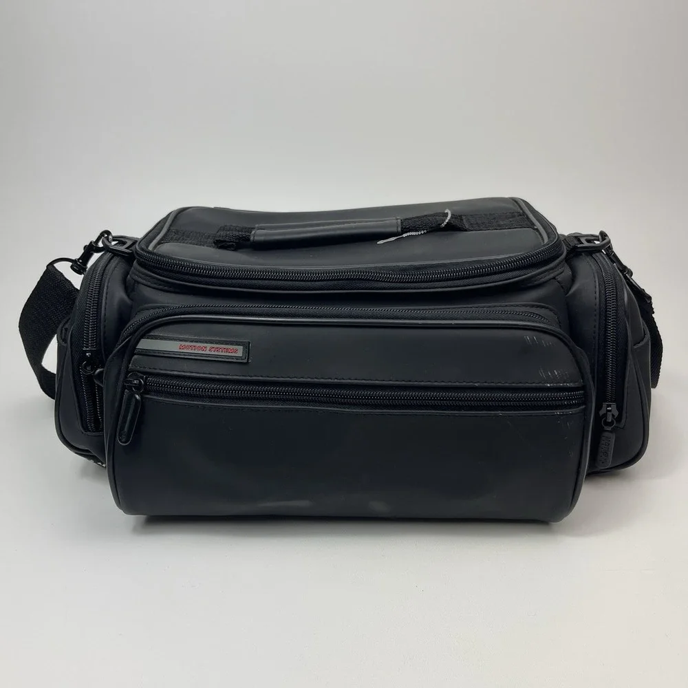 Motion Systems Camera Camcorder Faux Leather Carrying Case Bag Padded Pockets